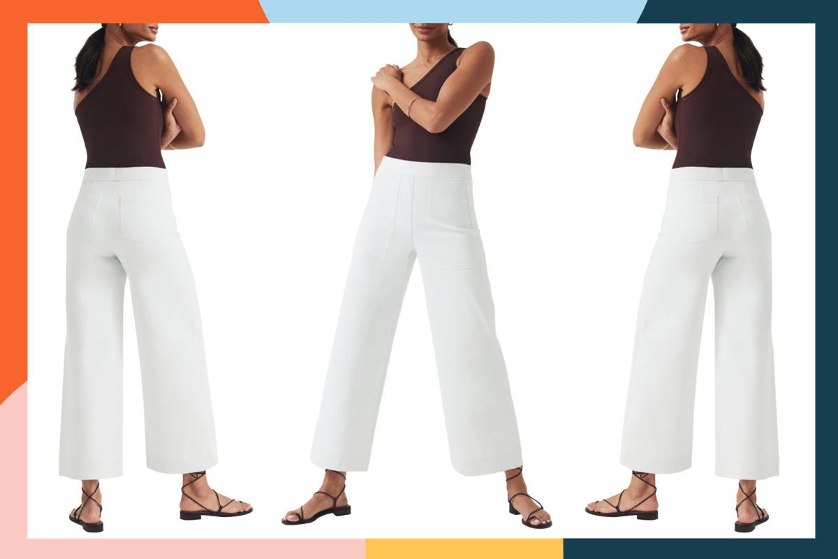 The white color in these amazing pants from @spanx has restocked