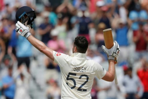 Dom Sibley scored his maiden Test hundred