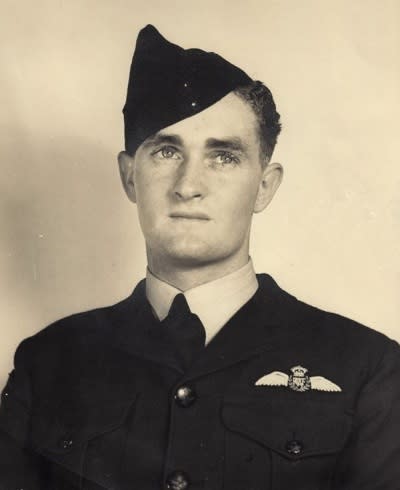 Alex Kerr is his RAF uniform during WWII.