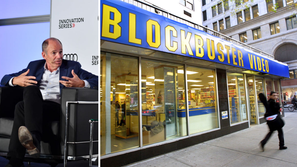 Blockbuster refused to buy Netflix - and went broke a decade later. Source: Getty