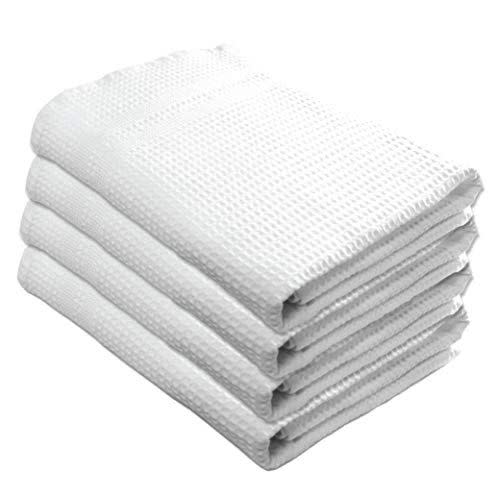 5) Waffle Towels