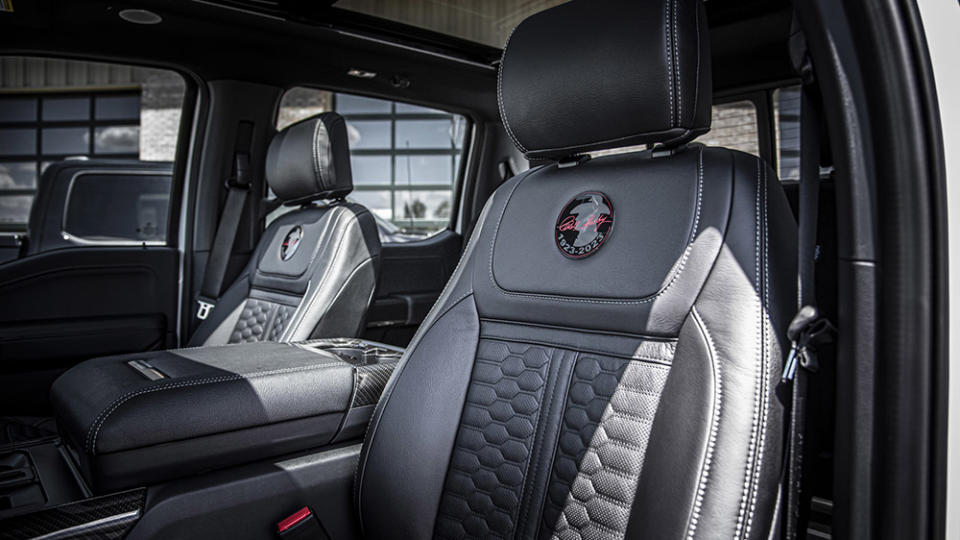 Inside the 2023 Ford F-150 Carroll Shelby Centennial Edition