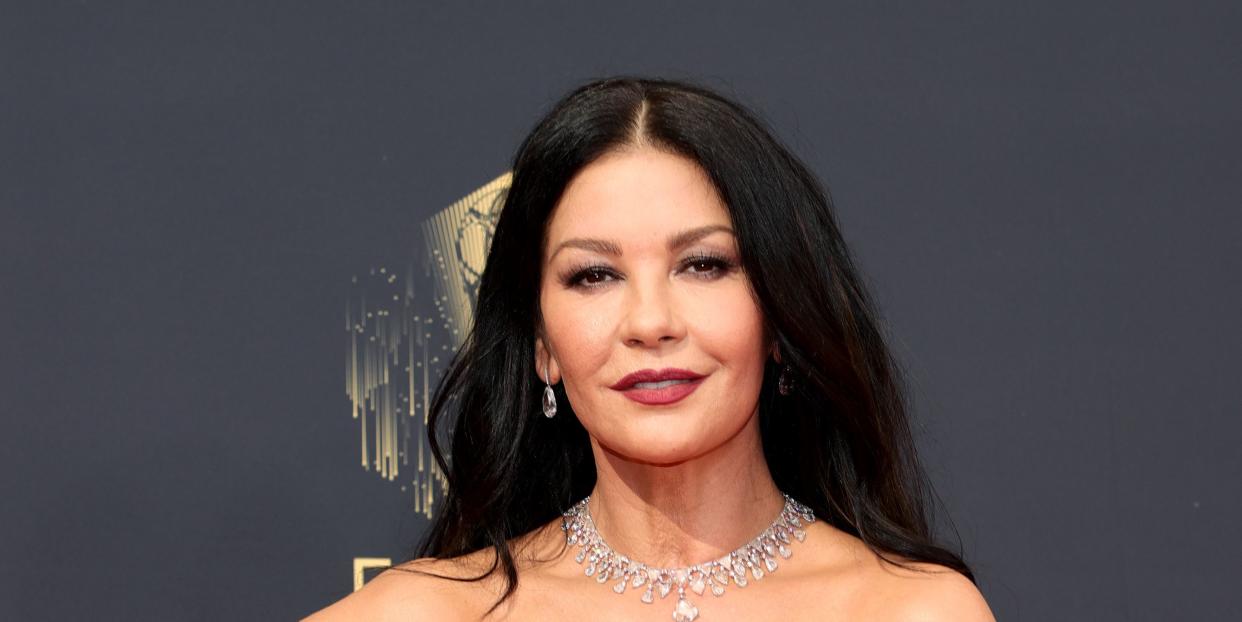 catherine zeta jones 73rd primetime emmy awards arrivals