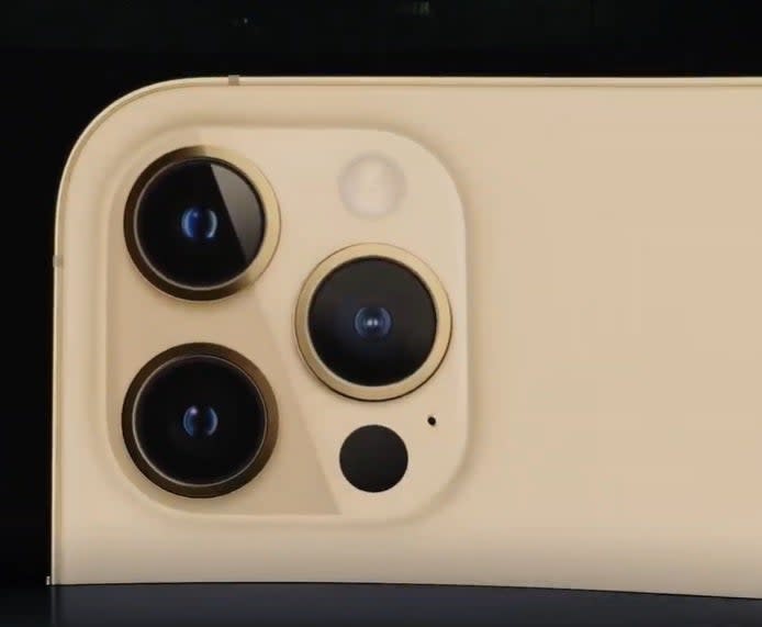 The iPhone 12 Pro’s cameraApple