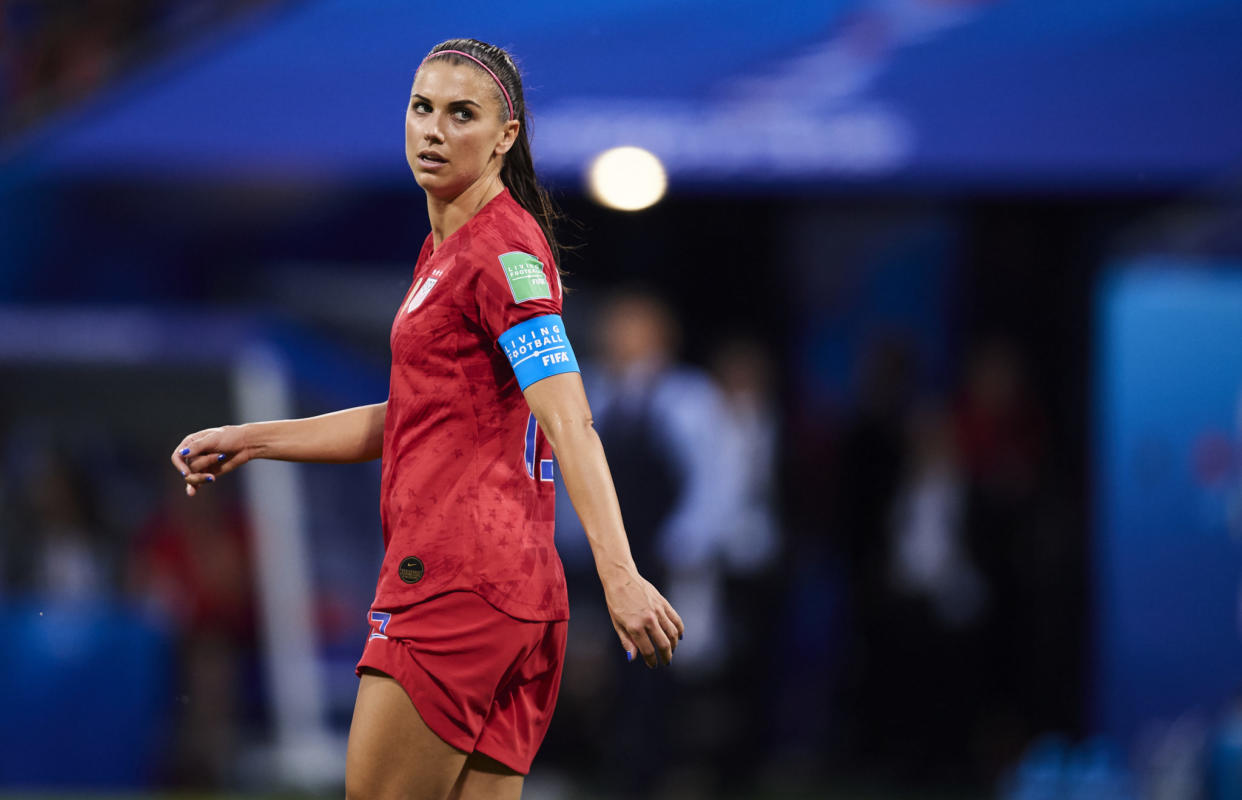 alex morgan plays against england