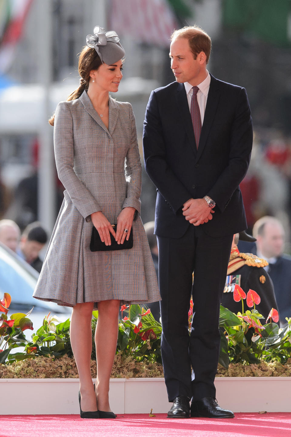 Britain’s Catherine, Duchess of Cambridge and Prince William, Duke of Cambridge welcomed Singapore’s President Tony Tan Keng Yam to England.