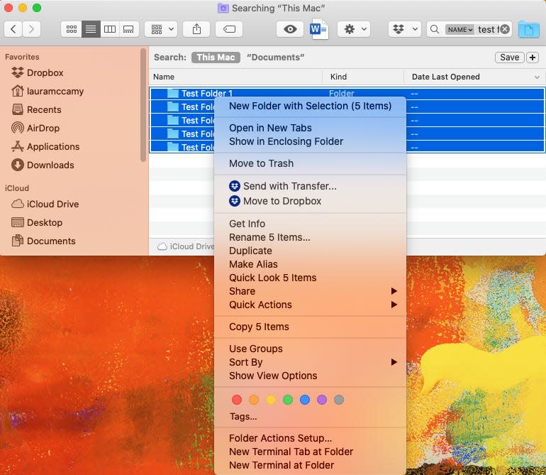 How to rename a folder on Mac 8