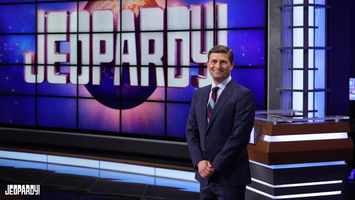 Jeopardy! guest host David Faber