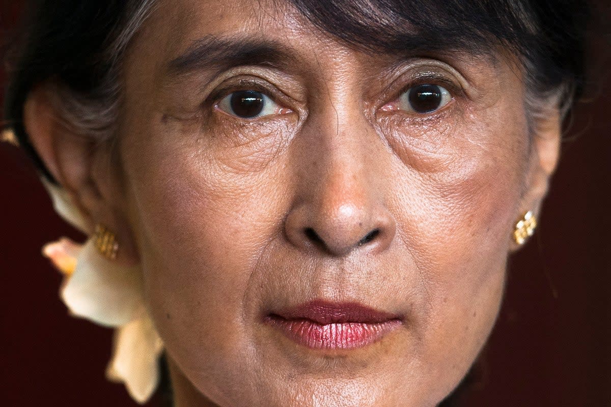 Myanmar  Suu Kyi (Copyright 2012 The Associated Press. All rights reserved. This material may not be published, broadcast, rewritten or redistributed.)