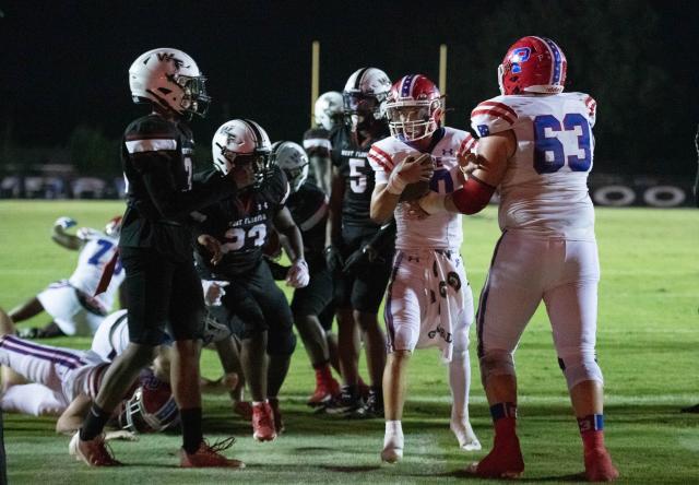 Pace Patriots vs West Florida Jaguars football in Pensacola