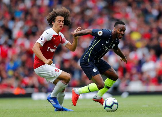 Arsenal vs Manchester City: Against the usual backdrop of criticism, Raheem Sterling makes his point in style
