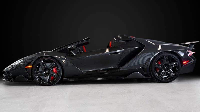 Exposed carbon fiber 2017 Lamborghini Centenario Roadster up for sale