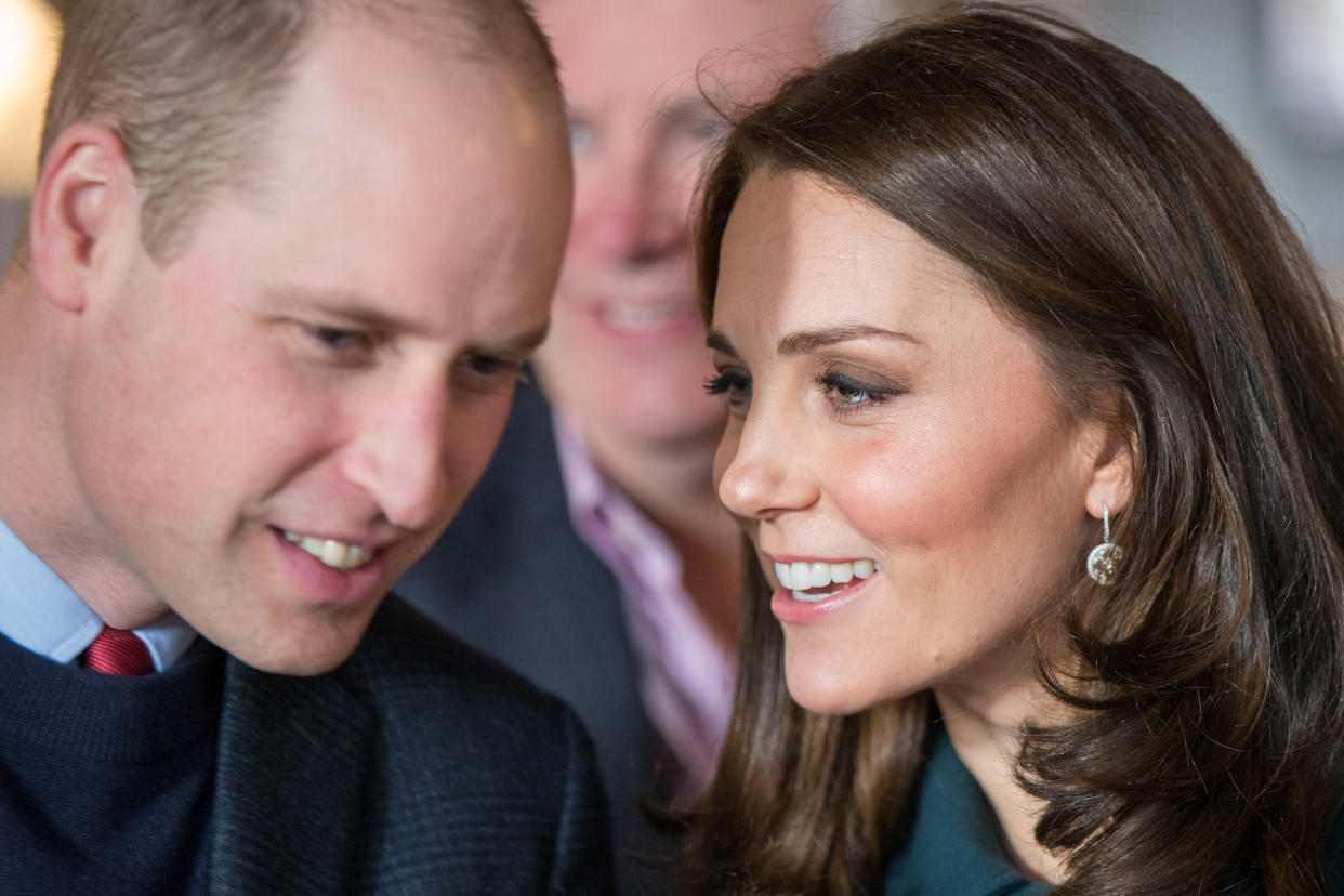 Prinz William und Herzogin Kate freuen sich über die Geburt ihres dritten Kindes. (Bild: Getty Images)