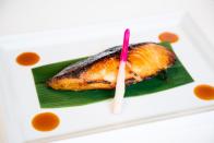 <p><a class="link " href="https://www.noburestaurants.com/london-old-park-lane/home/" rel="nofollow noopener" target="_blank" data-ylk="slk:MORE;elm:context_link;itc:0;sec:content-canvas">MORE</a></p><p>Nobu on Old Park Lane has been bringing Londoners swish Japanese fine-dining and their best chance of spotting an A-List celebrity since it opened in 1997. The fish- and seafood-focused menu is definitely Japanese, but with Peruvian influences, and the Miso-marinated black cod served on butter lettuce has borne a thousand hopeful imitations. The restaurant is located in a handsome space in the Como Metropolitan London hotel, with Hyde Park views through full-height windows— though of course visitors are often distracted by trying to catch a sight of the Kardashian-Jenner clan.</p><p>COMO Metropolitan, 19 Old Park Ln, Mayfair, London W1K 1LB</p>