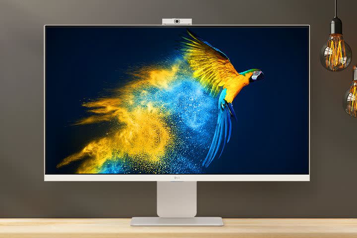 LG推出LG MyView 31.5” 4K IPS高畫質智慧顯示器，畫質、外型再進化，小坪數空間視聽娛樂升級首選。（圖／品牌業者提供）