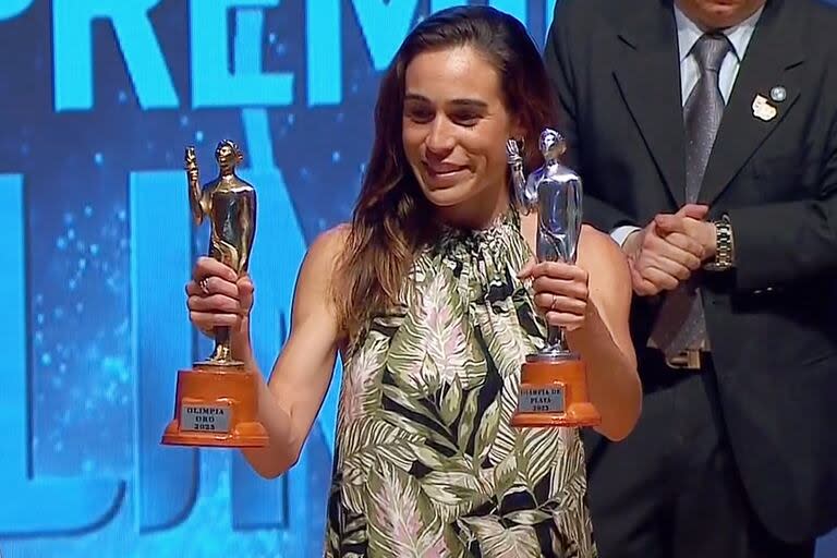 Belén Casetta fue considerada la mejor deportista argentina del año y ganó el Olimpia de Oro