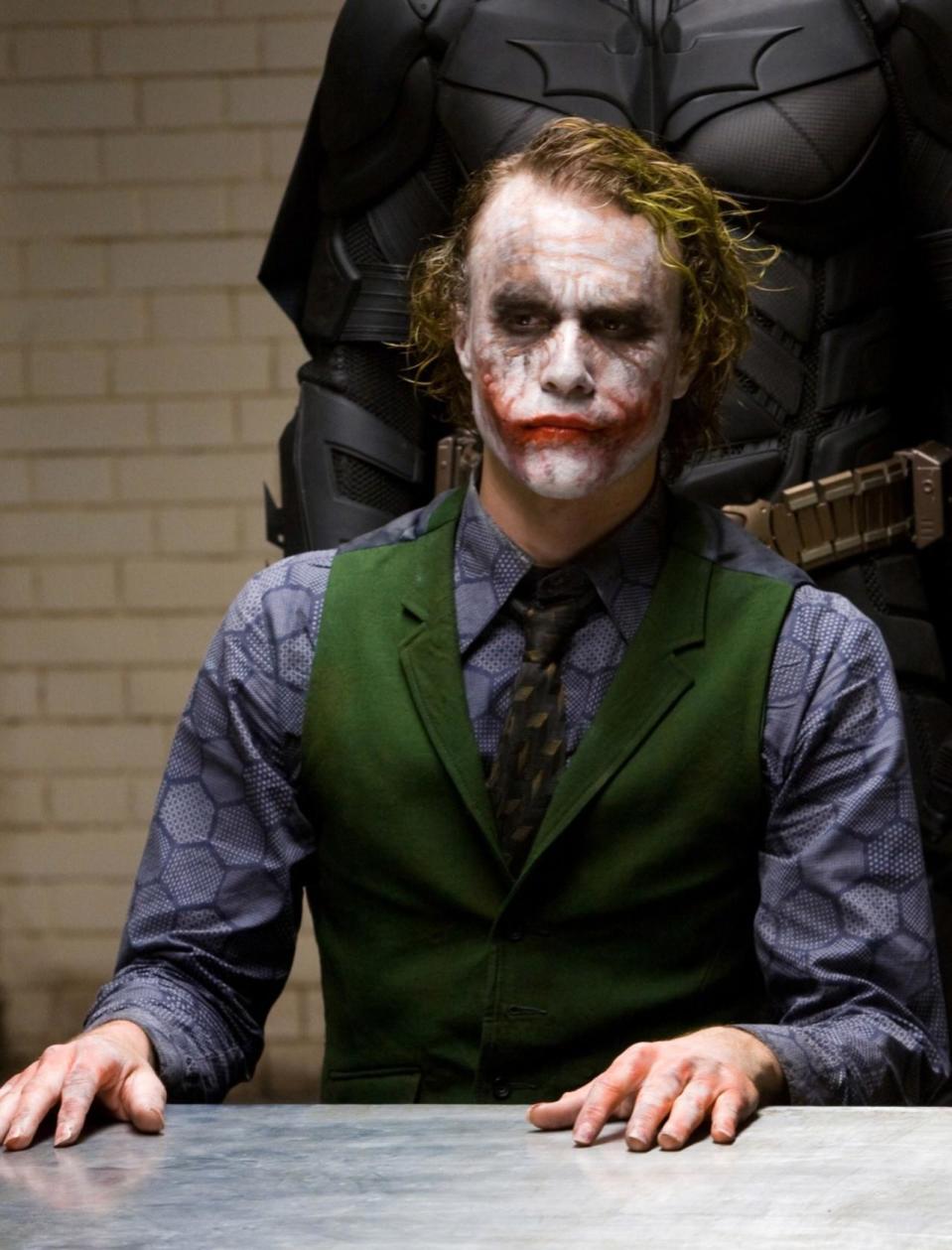 Heath Ledger in 'The Dark Knight’