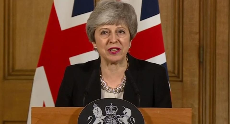 BREAKING: Theresa May says Brexit must be delayed again