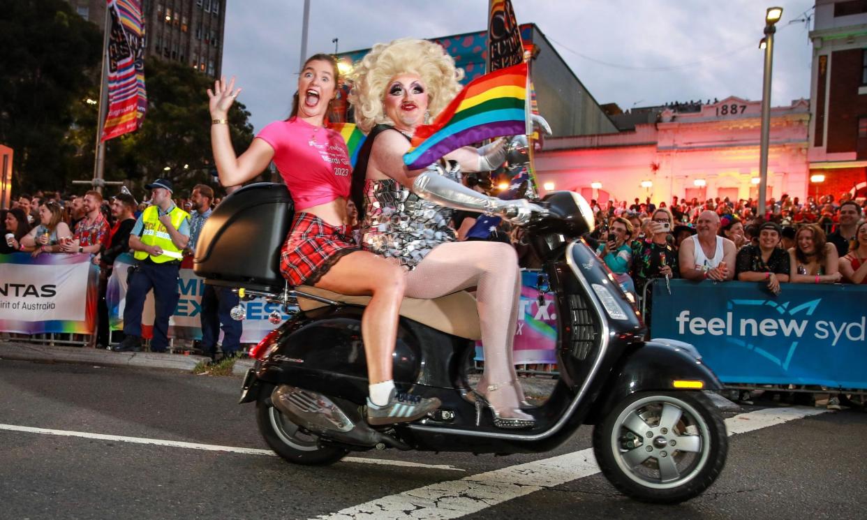 <span>The Sydney Gay and Lesbian Mardi Gras is ‘deeply disappointed’ about a failure to add questions about sexuality to the census.</span><span>Photograph: Roni Bintang/Getty Images</span>