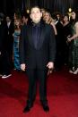 Jonah Hill <br>Grade: B- <br><br>"Moneyball's" best supporting actor nominee dared to be different by sporting a black-on-black tuxedo for the Academy Awards. Do you think he successfully pulled off the look?