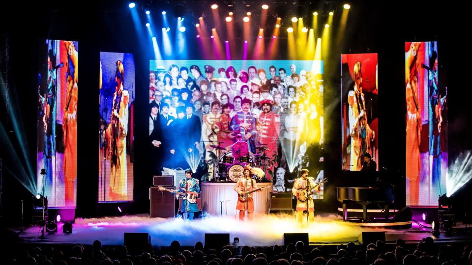 Rain — A Tribute to The Beatles will headline the Freeman Arts Pavilion in Selbyville on Friday, July 12.