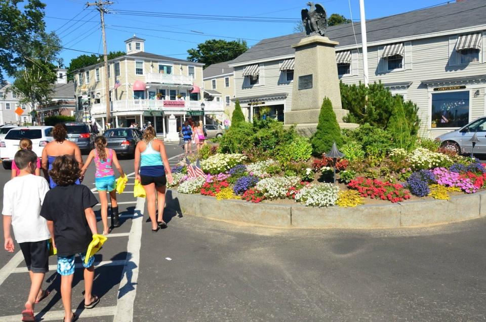 Tourists are once again expected to shop and dine in Dock Square in Kennebunkport, Maine, now that the Summer of 2024 is upon us.