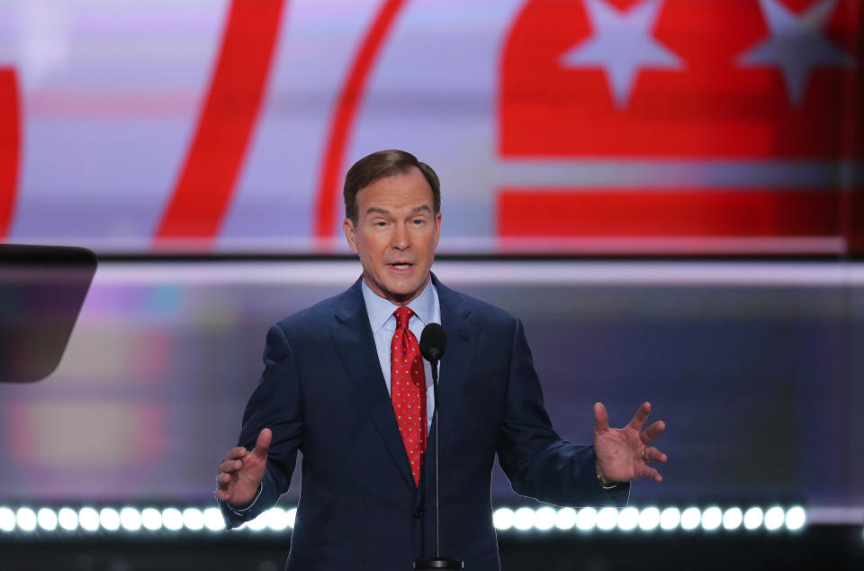 Strident opposition to Michigan's Medicaid expansion has served Republican Bill Schuette well politically &mdash; until now. (Photo: Bloomberg via Getty Images)