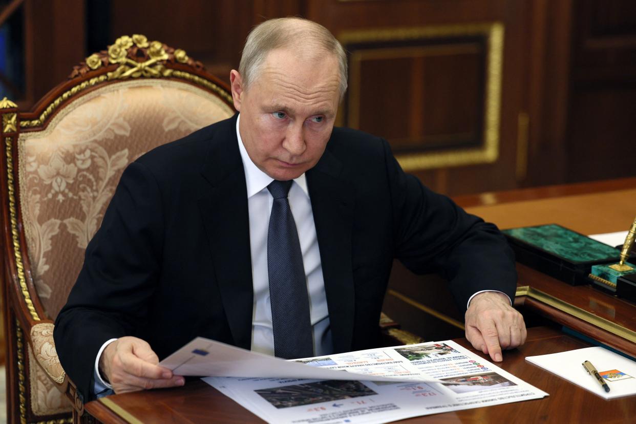 Vladimir Putin (SPUTNIK/AFP via Getty Images)