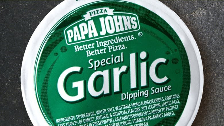 Papa John's Garlic Sauce