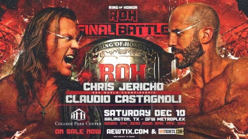 ROH Final Battle Results (12/10/22): Chris Jericho, FTR, Samoa Joe, And More