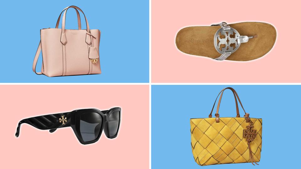 Tory Burch has the Miller Cloud shearling sandals for $169 off at this  spring sale