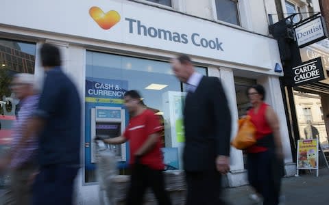 Thomas Cook - Credit: &nbsp;DANIEL LEAL-OLIVAS/ AFP