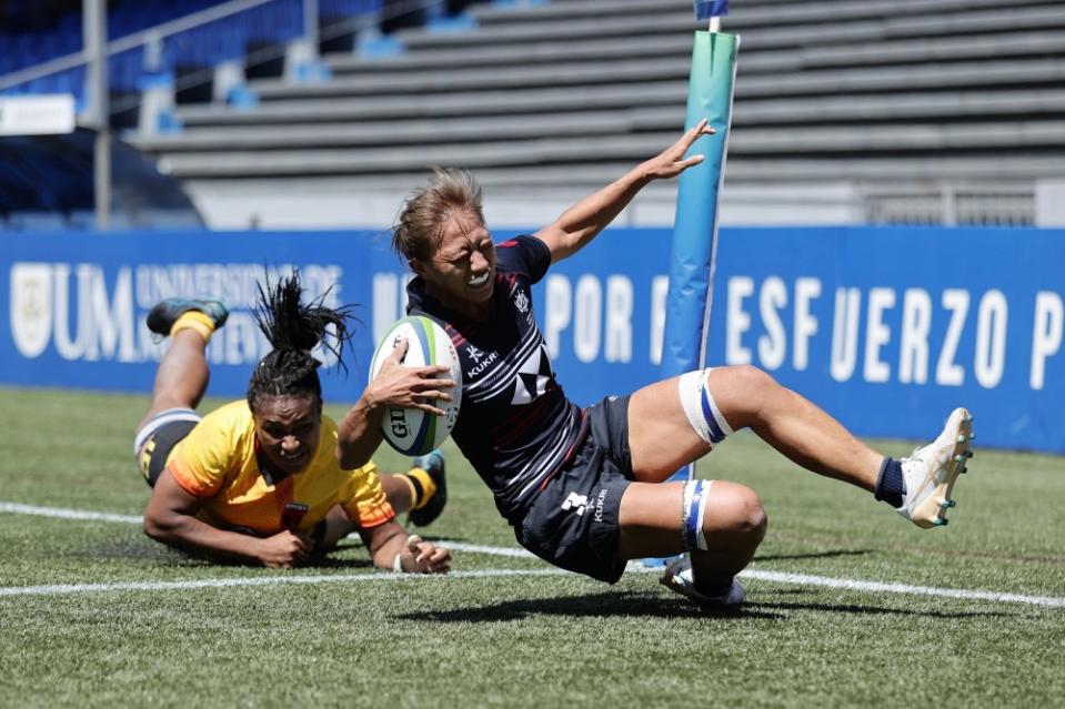 港女隊8強不敵烏干達落入名次賽。（圖：Asia Rugby）