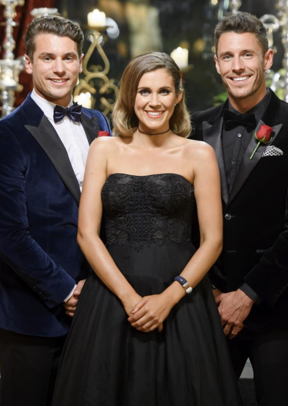 Georgia's final two suitors were Matty J and Lee Elliot. Photo: Network 10 