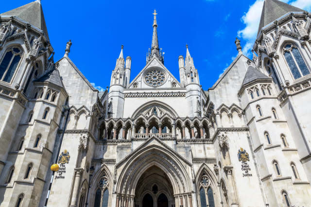 Royal Courts of Justice in London