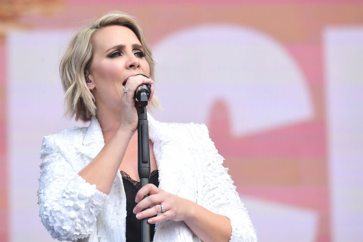 Steps singer Claire Richards recalls being told to lose weight to join band: ‘It isn’t right’ (PA Archive)