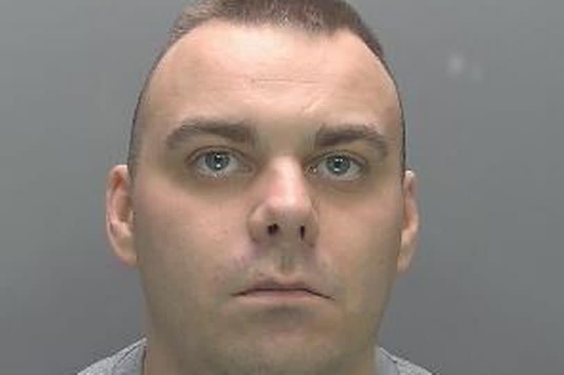 Jamie Pretlove, 32, flew into a violent rage after his girlfriend discovered "flirty" messages to another woman