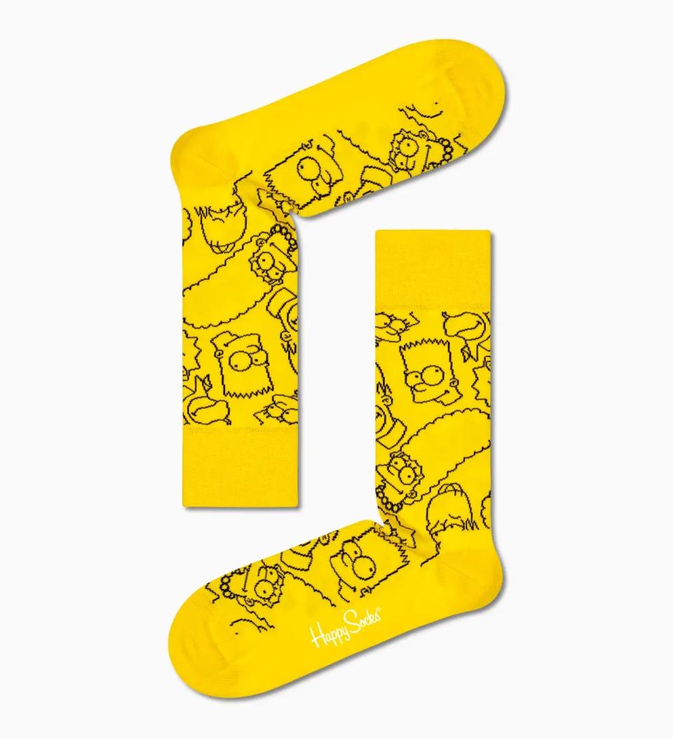 The Simpsons x Happy Socks The Simpsons Family Sock