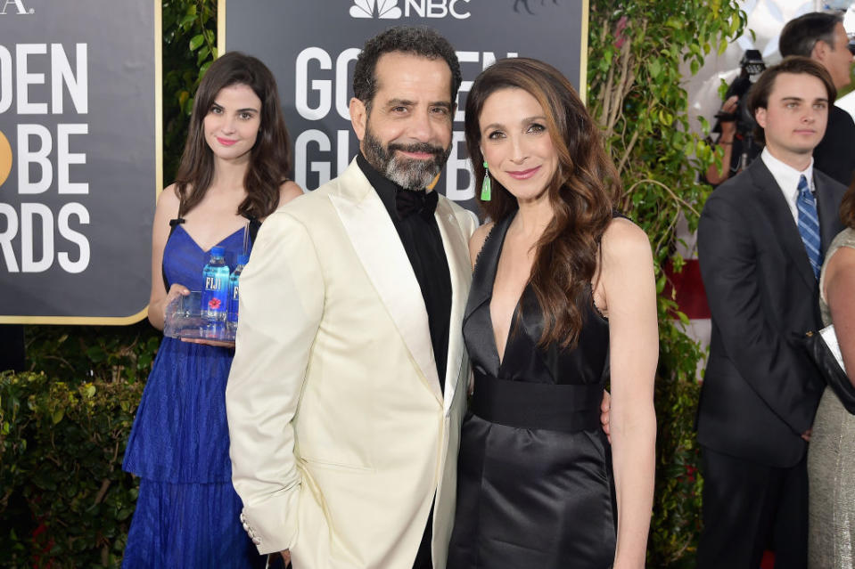 Hello again. Featuring Tony Shalhoub and Marin Hinkle. Source: Stefanie Keenan/Getty Images