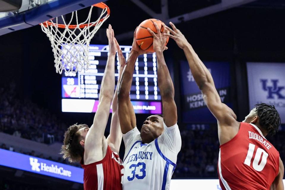 Ugonna Onyenso emerged as Kentucky’s starting center during his second, and final, season with the Wildcats.