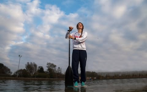 Pic Shows Mallory Franklin Double World Champion Canoeist who has been nominated for BT Action Sports Women of the Year - Credit: Paul Grover