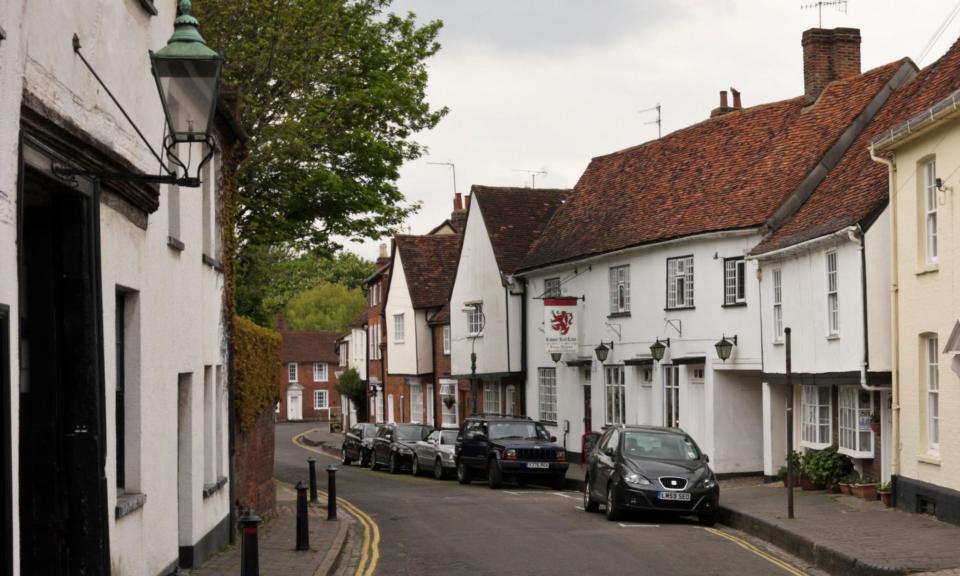 <span>The sign had been outside the Lower Red Lion in St Albans for years – but only garnered strong reaction online after a user tweeted a picture of the chalkboard.</span><span>Photograph: Peter Wheeler/Alamy</span>