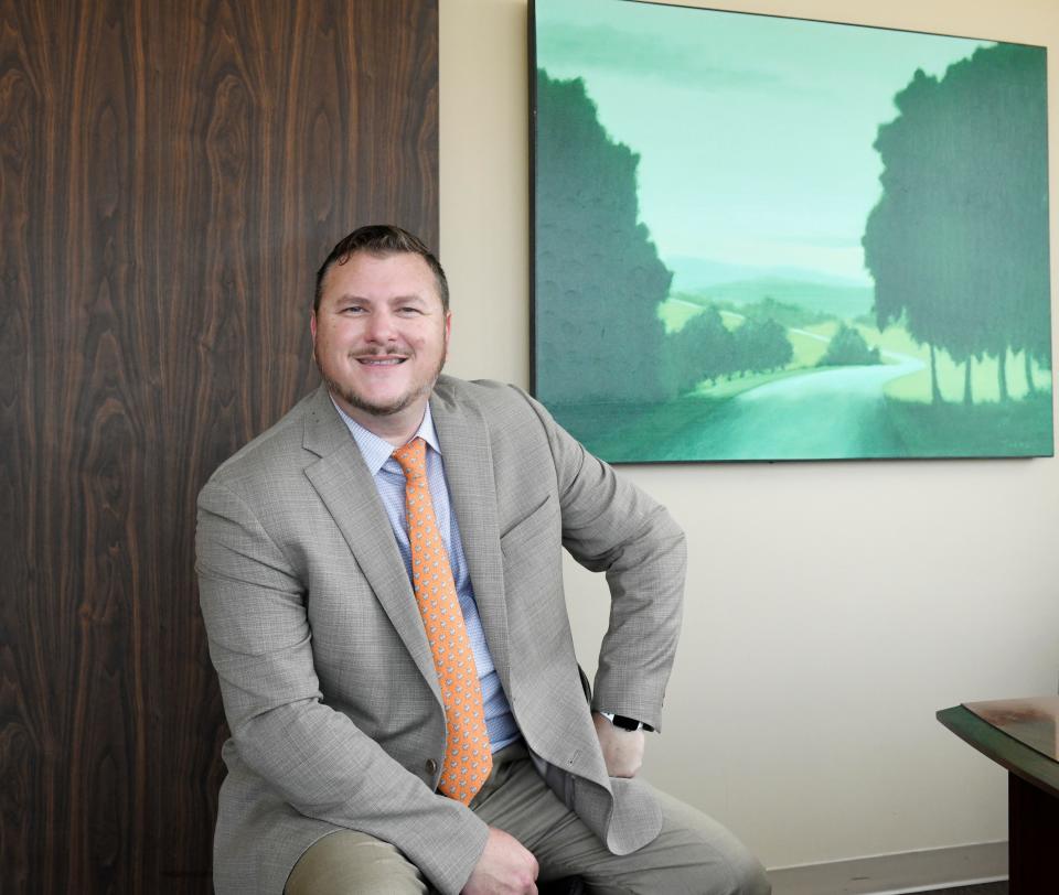 Robert Heil sits in his office, Thursday, Sept. 30, 2021. Heil Law Firm won the 2021 Caller-Times Best of the Best for Best Law Firm.