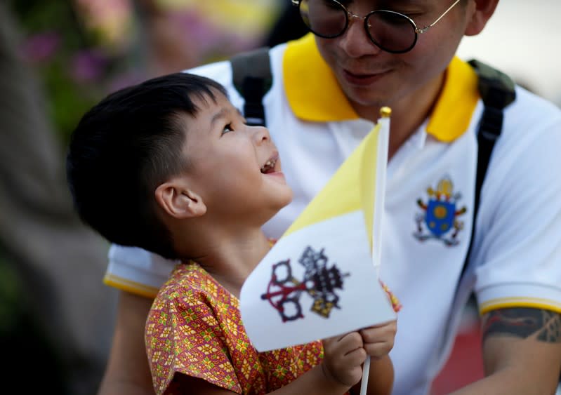 Pope Francis visits Thailand