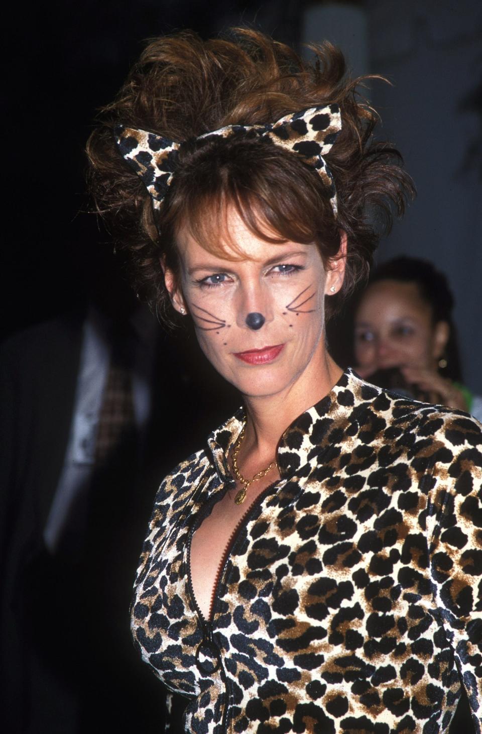 1998 halloween costume jamie lee curtis leopard