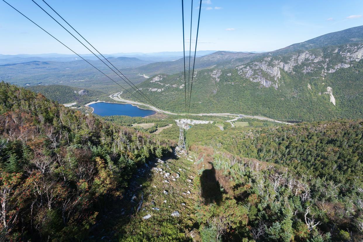 Aerial Tram in Franconia, NH