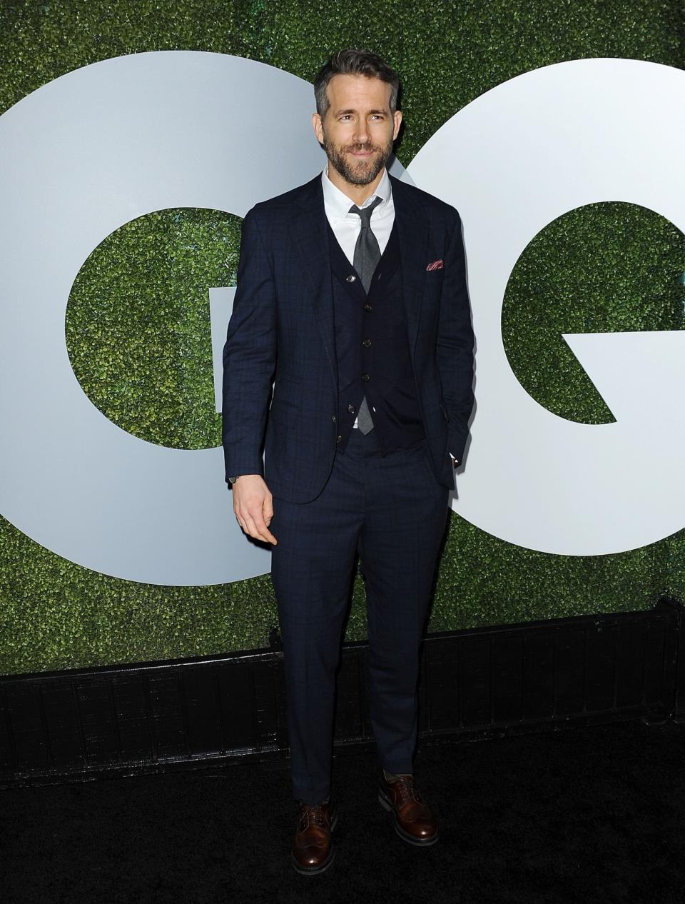 Ryan Reynolds in Brunello Cucinelli