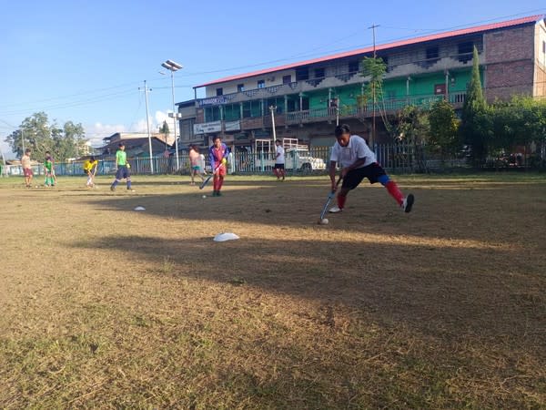 Hockey players resumed sports activities in Assam, Manipur. (Photo/ Hockey India) 