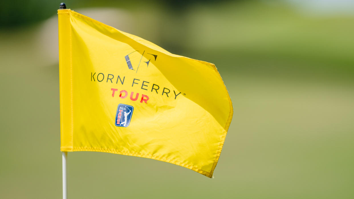  A Korn Ferry Tour flag 