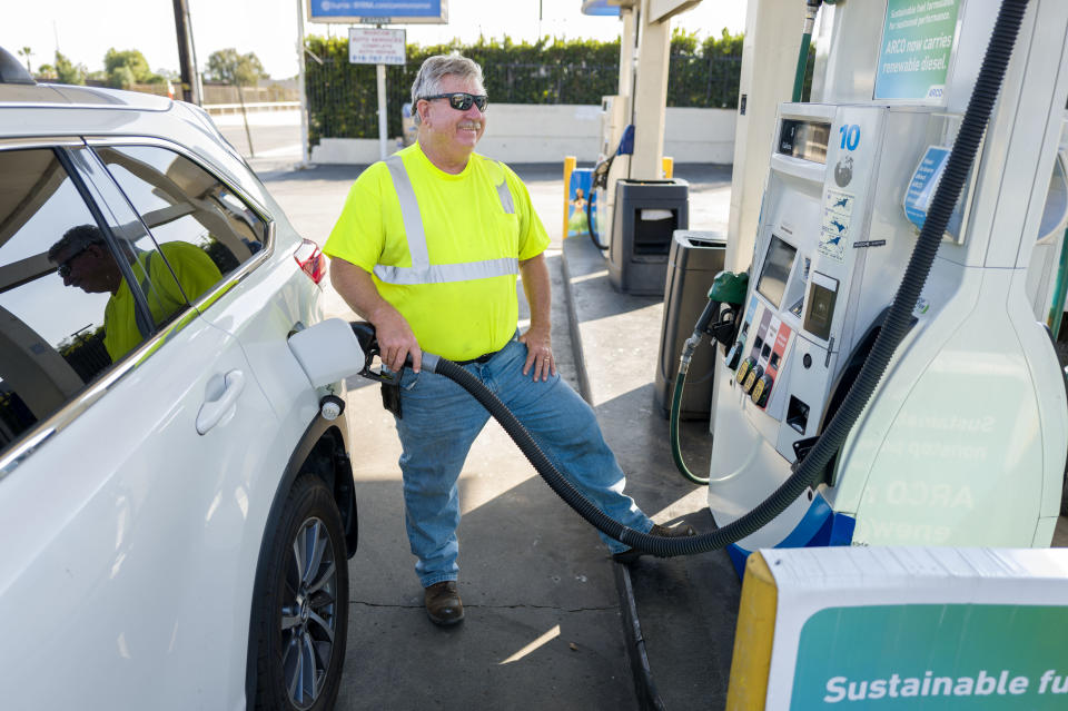 Slowing seasonal demand and swelling inventories continue to push gas prices lower for drivers. (Photo by Hans Gutknecht/MediaNews Group/Los Angeles Daily News via Getty Images)